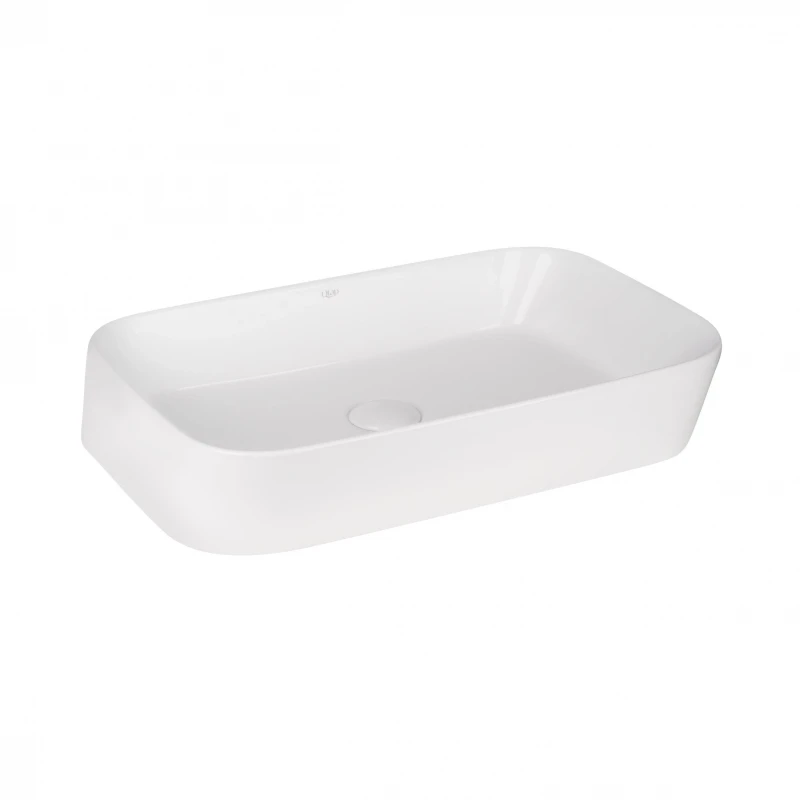 Раковина-чаша Qtap Scorpio 550х390х120 White с донным клапаном QT14112243W