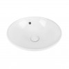 Раковина-чаша Qtap Robin 383х383х175 White з донним клапаном QT1311L408W