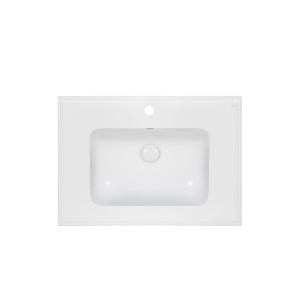 Раковина Qtap Albatross E49 700х490х200 White з донним клапаном QT01119070E49W