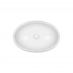 Раковина-чаша Qtap Leo 600х400х155 White з донним клапаном QT11117060GW