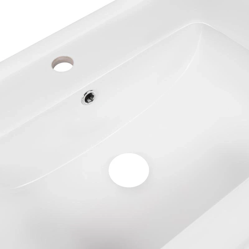 Раковина Qtap Albatross E49 1000х490х200 White без донного клапана QT01119100E49W1