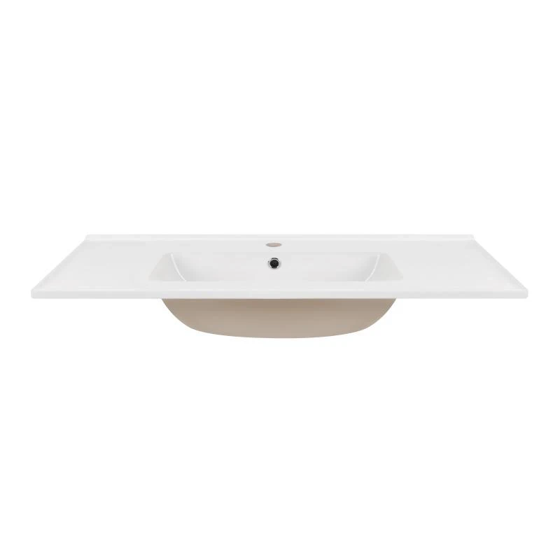 Раковина Qtap Albatross E49 1000х490х200 White без донного клапана QT01119100E49W1