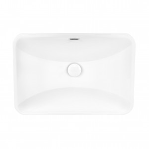 Раковина Qtap Jay 590х400х175 White з донним клапаном QT0711K306W