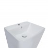 Раковина для підлоги моноблок Qtap Tern 440х380х830mm White з донним клапаном QT1711G302W