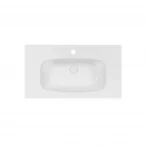 Раковина Qtap Albatross 5H 900х500х210 White с донным клапаном QT01115090HW