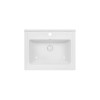 Раковина Qtap Albatross Q 600х480х230 White з донним клапаном QT01115060QW