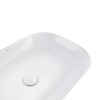 Раковина-чаша Qtap Robin 610x400x145 White з донним клапаном QT13112143PW