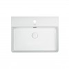 Раковина Qtap Nando LT 600х420х120 White з донним клапаном QT12112173W