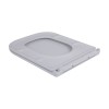 Унітаз-компакт Qtap Cardinal Ultra Quiet безободковий з сидінням Soft-close QT04222168AUQ3W