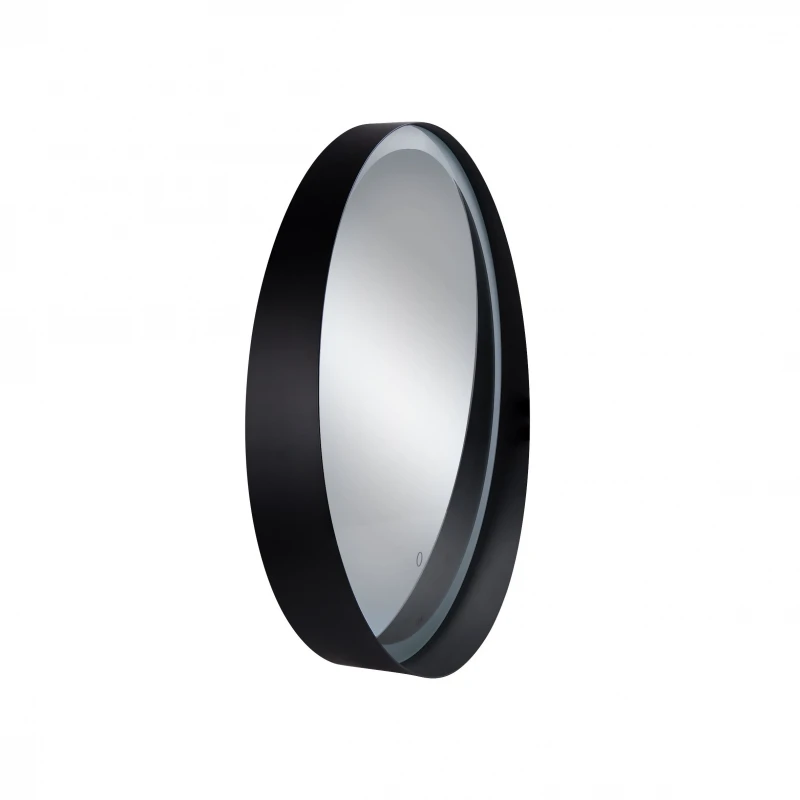 Зеркало Qtap Robin R600 с LED-подсветкой Touch, с антизапотеванием, с диммером, рег. темп. цвета (3000-6500K) QT13786501B