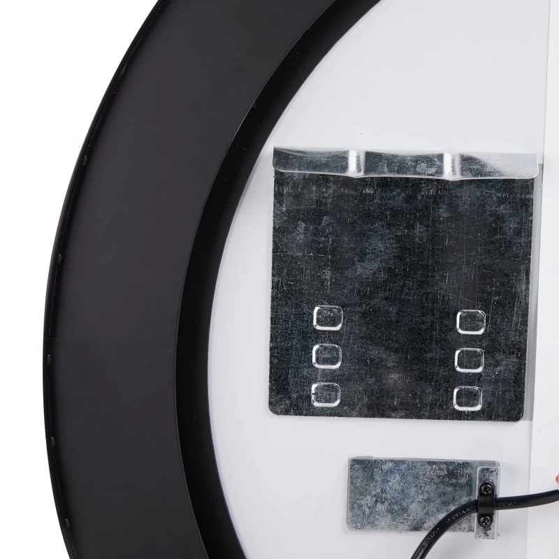 Зеркало Qtap Robin R600 с LED-подсветкой Touch, с антизапотеванием, с диммером, рег. темп. цвета (3000-6500K) QT13786501B