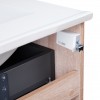 Комплект Qtap Taurus 700х800х437 Whitish oak тумба підлогова + раковина урізна QT2471TNT703WO