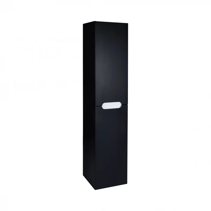 Пенал підвісний Qtap Virgo 350х1600х316 Black/White QT1876PP1652RBW