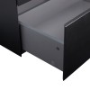 Комплект Qtap Tern 600х580х437 Matt black тумба підвісна + раковина урізна QT1772TPL6023060CMB