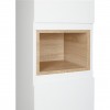 Пенал підвісний Qtap Robin 350х1650х316 White/Whitish oak QT1376PP1651RWWO