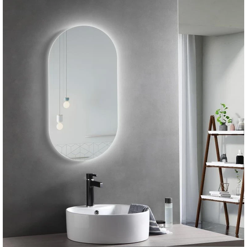 Дзеркало Qtap Scorpio 500х900 з LED-вимикачем QT14783001W