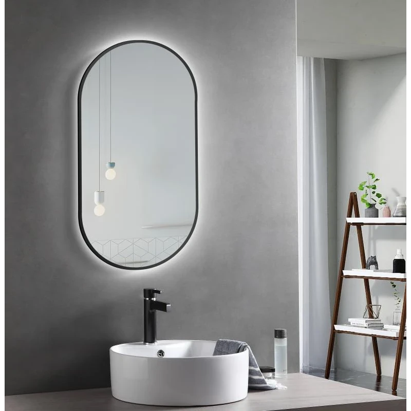 Дзеркало Qtap Scorpio 500х900 з LED-вимикачем QT14787001B