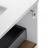 Комплект Qtap Robin 700х580х437 White/Whitish oak тумба підвісна + раковина урізна QT1372TPВ7001WWO