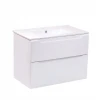 Комплект Qtap Scorpio 810х585х460 White тумба підвісна + раковина урізна QT1472TPВ8013080CW