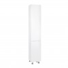 Пенал підлоговий Qtap Scorpio 350х1900х300 White з кошиком для білизни QT1475PN1901KRW