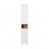 Пенал підлоговий Qtap Robin 350х1950х316 White/Whitish oak QT1376PN1651RWWO