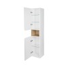 Пенал підвісний Qtap Robin 350х1650х316 White/Whitish oak QT1376PN1651LWWO