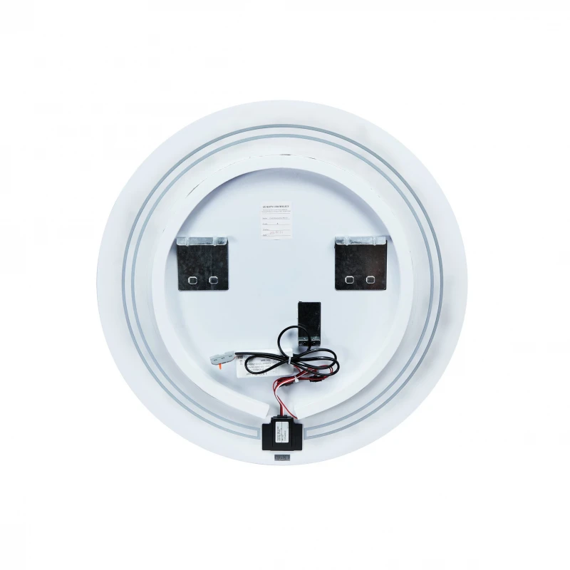 Зеркало Qtap Jay N R590 с LED-подсветкой Touch, диммер, рег. яркости QT07782504W
