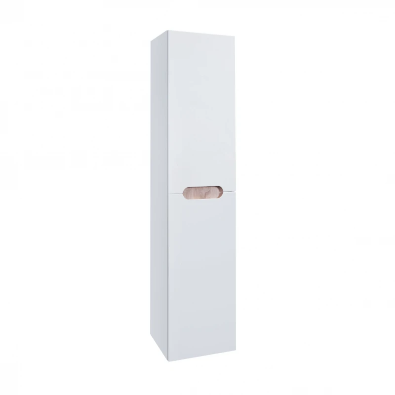 Пенал підвісний Qtap Virgo 350х1600х316 White/Whitish oak QT1876PP1651RWWO