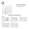 Тумба підлогова Qtap Scorpio 810х825х460 White QT1473TNВ801W