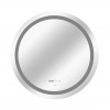 Дзеркало Qtap Mideya R800 з LED-підсвічуванням Touch, з антизапотіванням, з годинником, димером, рег. яскравості QT2078NCR8080W