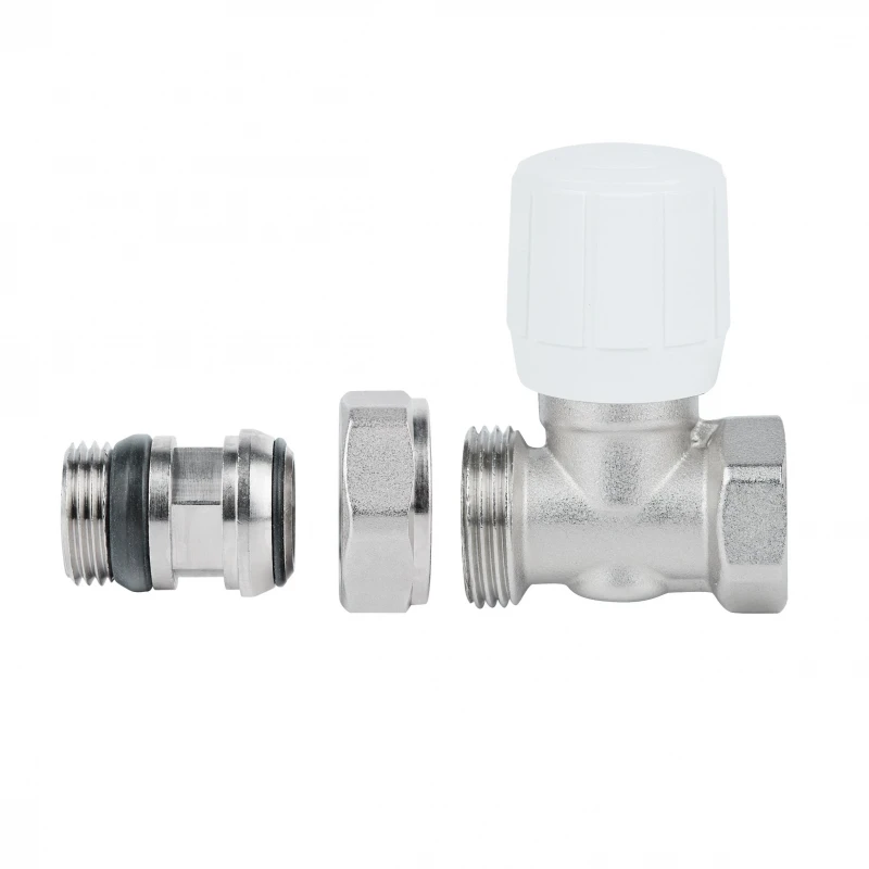 Кран радиаторный Icma 1/2" с антипротечкой прямой №954