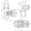 Комплект термостатичний SD Forte 1/2" для радіатора прямий SF255W15