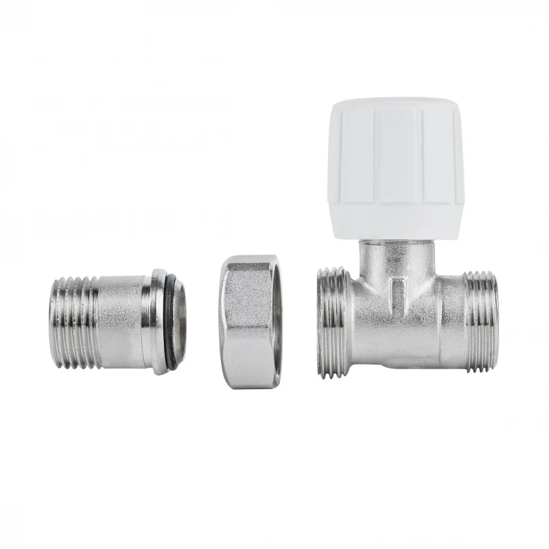 Кран радиаторный Icma 1/2" прямой под фитинг №828