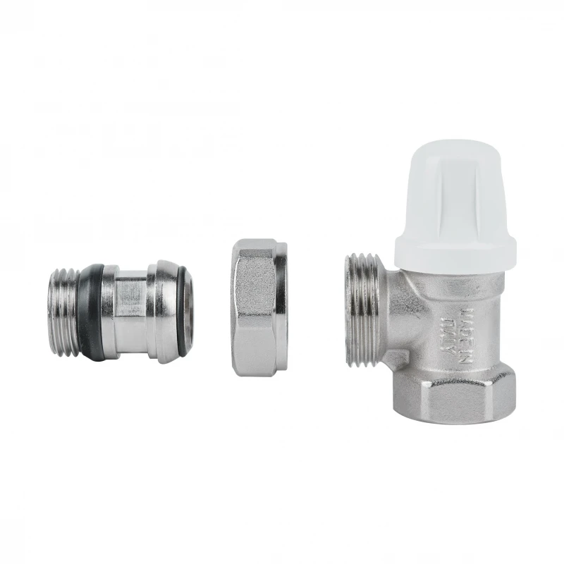 Кран радиаторный Icma 1/2" с антипротечкой угловой без ручки №952