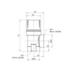 Запобіжний клапан Icma 3/4" ВР 3 бар №241