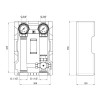 Насосна група Icma 1" 1/2x3/4" підключення праве, з термостатичним змішувачем, без насоса №R004