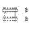Колектор Icma 1" 7 виходів, без витратоміра №K005