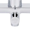 Смеситель для ванны Qtap Vlasta New с длинным поворотным изливом (c душевым гарнитуром) QTVLA260CRM45644 Chrome
