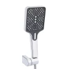 Смеситель для ванны Qtap Swan Cascada с поворотным изливом (c душевым гарнитуром) QTSWA260CRM45565 Chrome