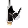 Змішувач для кухні Qtap Grand QTGRABCR007F Chrome/Black