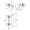 Змішувач для душу Qtap Zdenek QTZDN4032102C Chrome