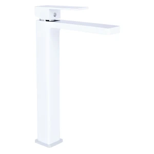 Смеситель для раковины Qtap Gemini высокий QTGEM269CRW45679 Chrome/White