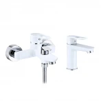 Набор смесителей Latwa 001 + Latwa 006 White