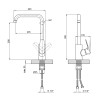 Змішувач для кухні Lidz Like 015F1 (k35) LDLIK015F1CRM42318 Chrome