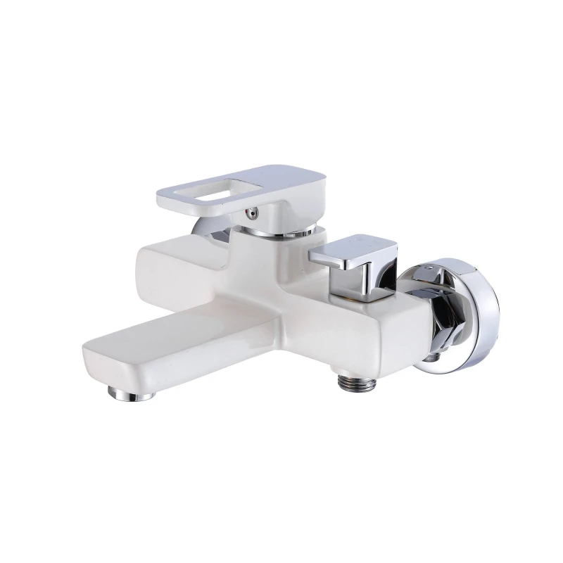 Набор смесителей Wawel 001 + Wawel 006 White