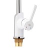 Змішувач для кухні Qtap Grand QTGRAWCR007F Chrome/White