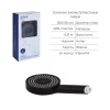 Комплект для душа Qtap Robin Black: Змішувачі QTROB4060102B+QTROB1060M102B+Тримач QT829910842854OB+Шланг QT054BL43074+Лійка QTRUC125BLM45776