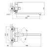 Змішувач для ванни Brinex 35B 005