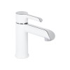 Змішувач для раковини Qtap Grand (з гігієнічним душем) QTGRA272CRW45671 Chrome/White