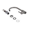 Смеситель для кухни U-образный Brinex Pure 015F U-образный Nickel BRIPUR015FNKL